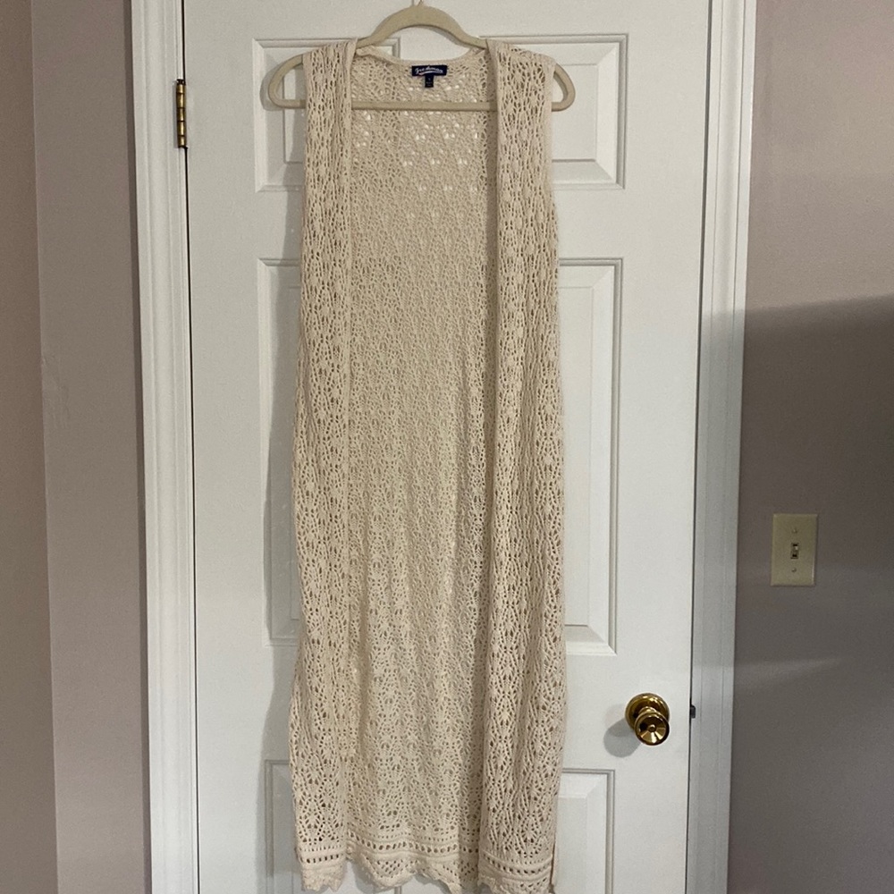 Sleeveless Maxi Sweater